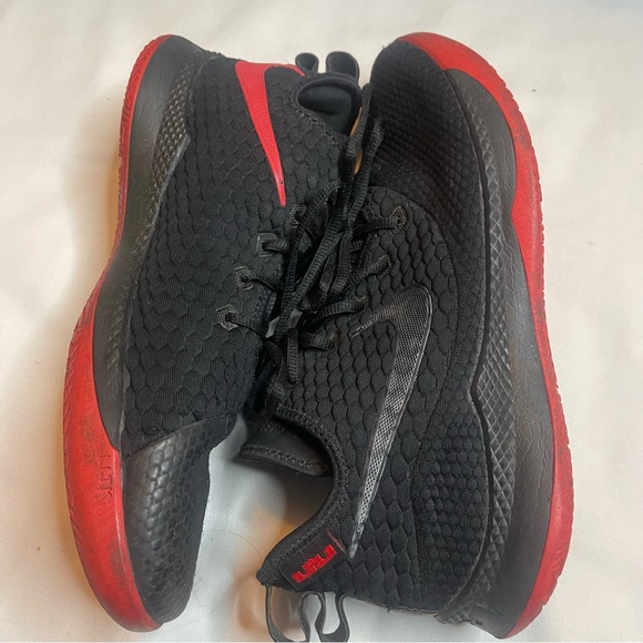 nike lebron witness 3 black red